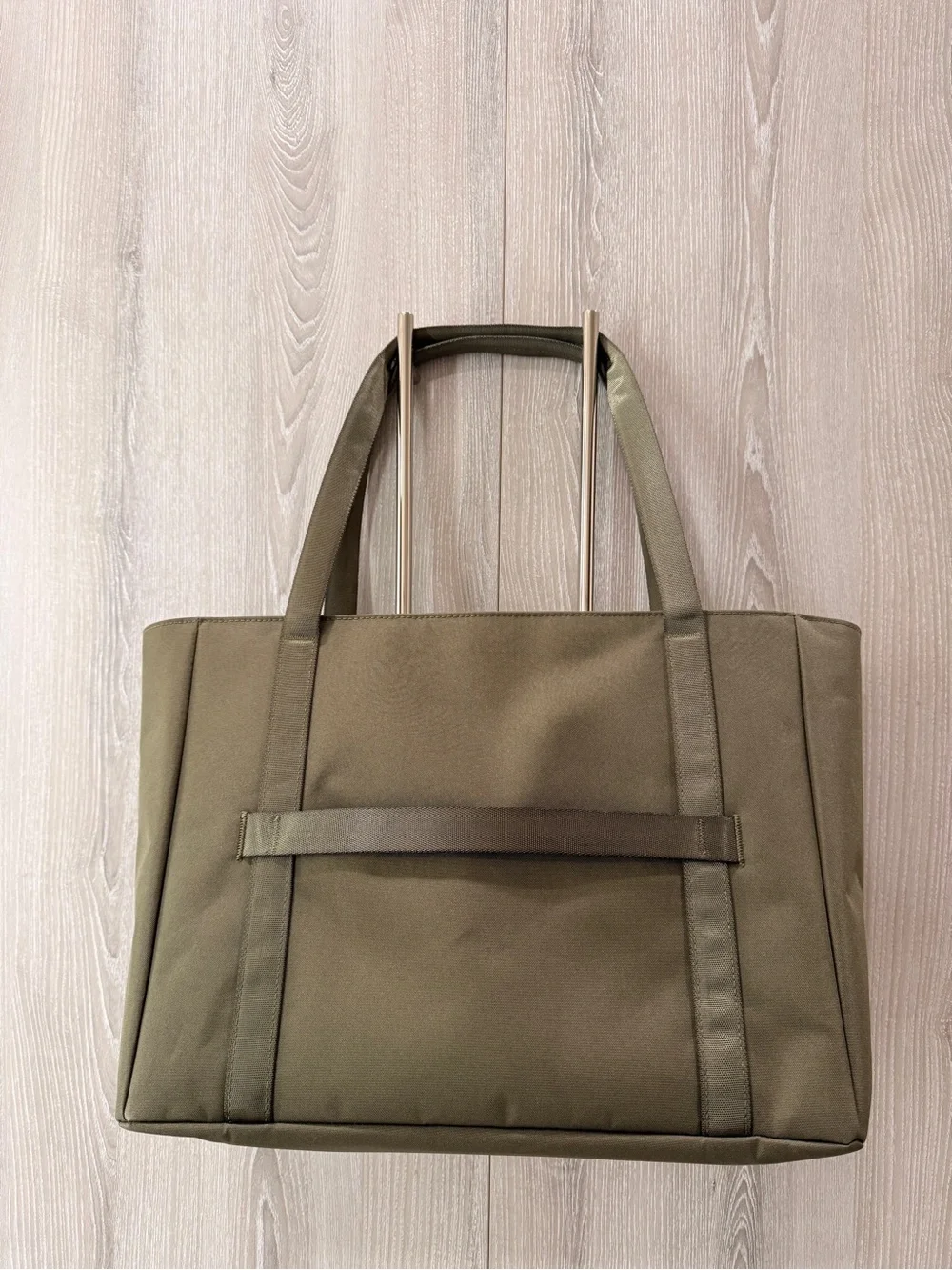 Orbitkey 16L Daily Olive Green Tote Bag with Shoulder Straps